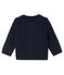 Baby Boys' Wool and Cotton Cardigan SMOKING blue/MULTICO white
