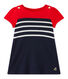 Baby girl's striped dress