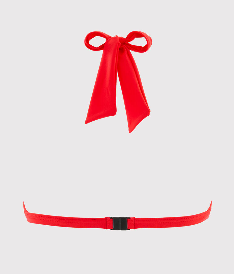 Women's plain swimsuit top pink