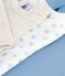 Pack of babies' long-sleeved heart-print cotton bodies variante 1