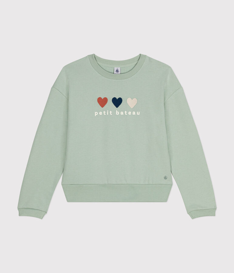 Women's Fleece Sweatshirt HERBIER green