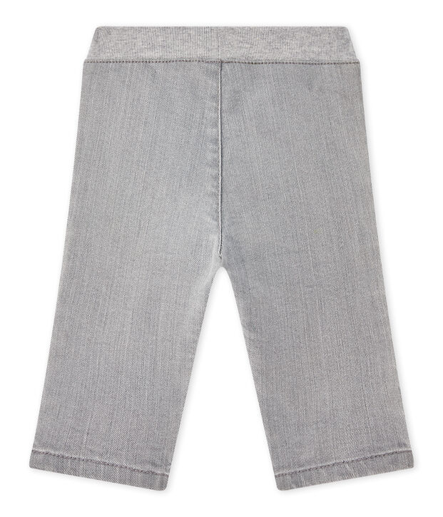 Baby boy's denim pants Gris grey