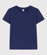 Women's Straight Round-Neck Cotton T-Shirt