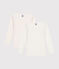 Girls' Heart Long-Sleeved Cotton T-Shirts - 2-Pack variante 1