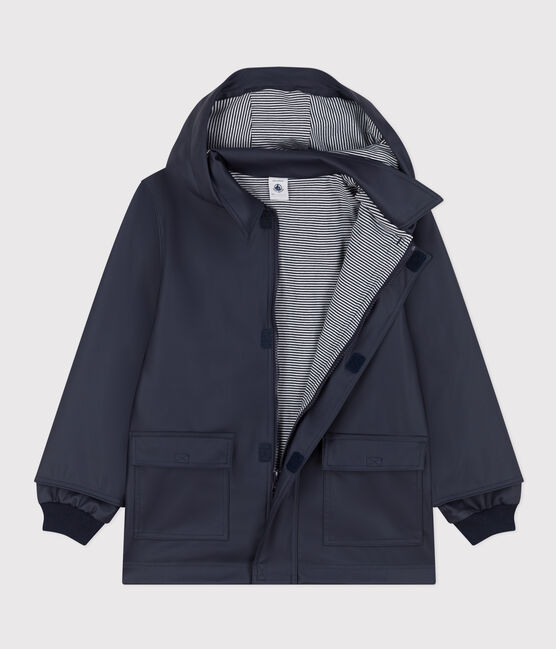 Children's unisex iconic raincoat SMOKING blue