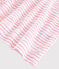 Boys' Pink Wavy Print Snugfit Cotton Pyjamas MARSHMALLOW white/GRETEL pink