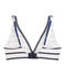 Women's Bra MARSHMALLOW white/SMOKING blue