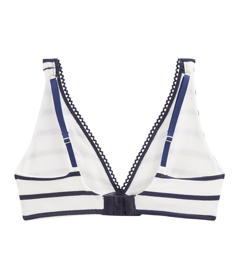 Women's Bra white/blue