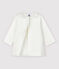 Baby Girls' Woven Formal Dress MARSHMALLOW white