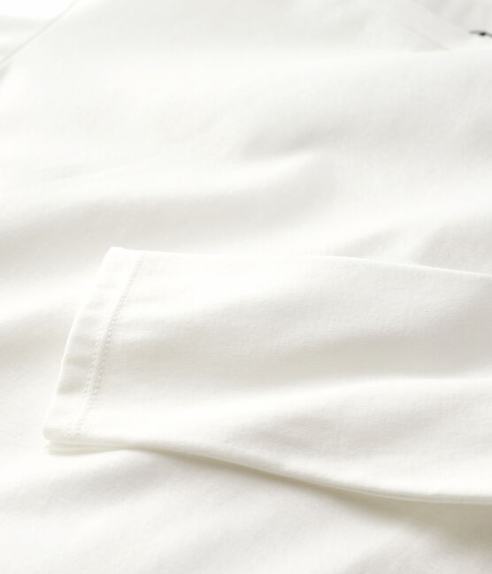 Women's Sea Island cotton T-shirt MARSHMALLOW white