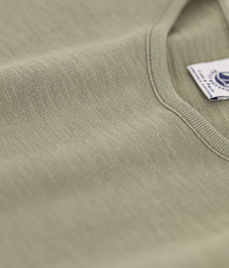 Girls' Short-Sleeved Cotton T-Shirt green