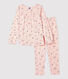 Girls' Princess Print Cotton Pyjamas