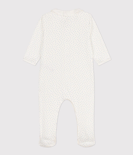 Spotted Cotton Sleepsuit MARSHMALLOW white/EDNA