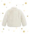 Girl's fake fur coat MARSHMALLOW white
