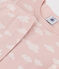 Girls' Snugfit Cotton Pyjamas SALINE /MARSHMALLOW