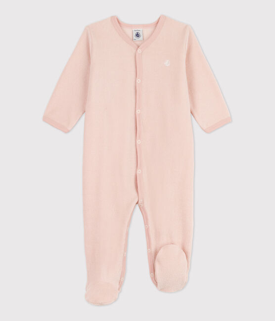 Babies' terry pyjamas SALINE pink