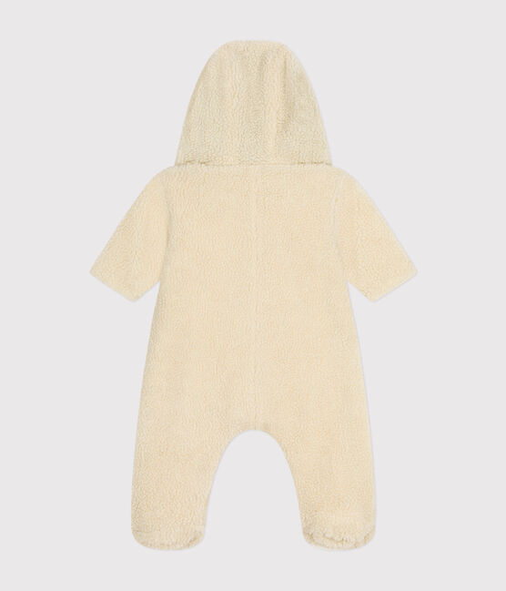 Babies' sherpa snowsuit AVALANCHE Ecru