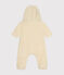 Babies' sherpa snowsuit AVALANCHE Ecru