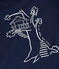 Boys' Short-Sleeved Cotton T-Shirt MEDIEVAL blue