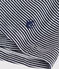 Women's Iconic Striped Cotton V-neck T-Shirt SMOKING blue/MARSHMALLOW white