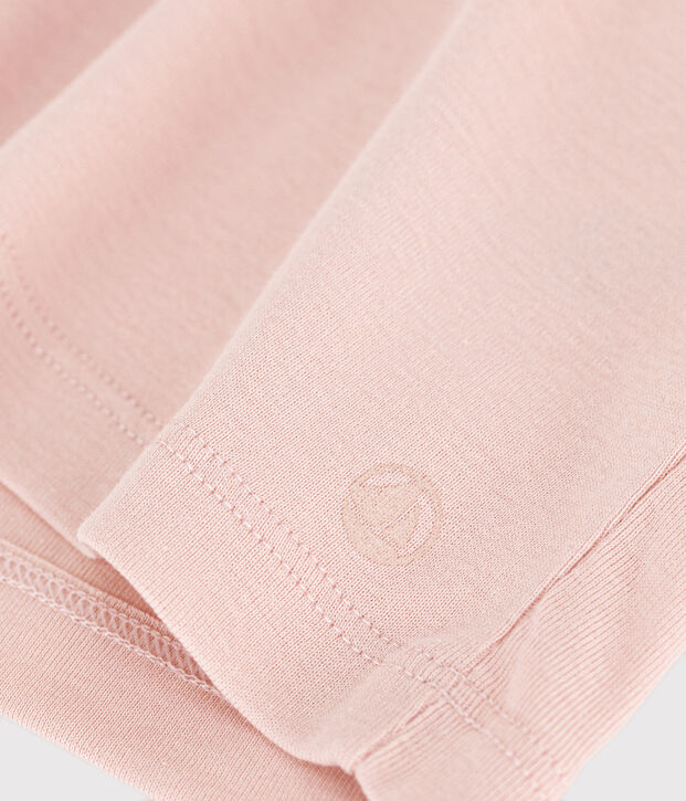 Girls' short-sleeved T-shirt pink