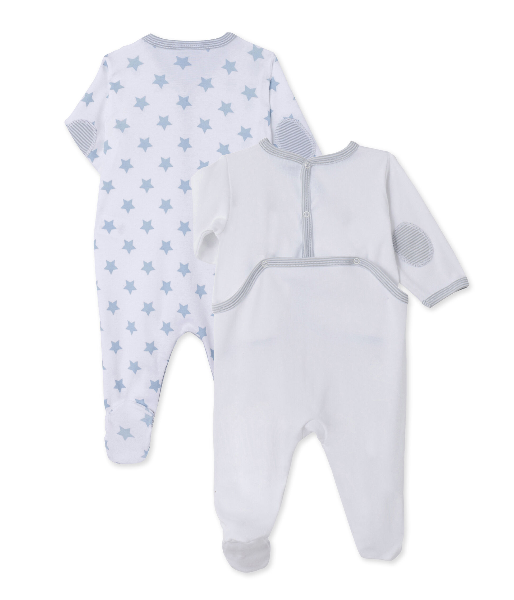 pack of baby boy sleepsuits