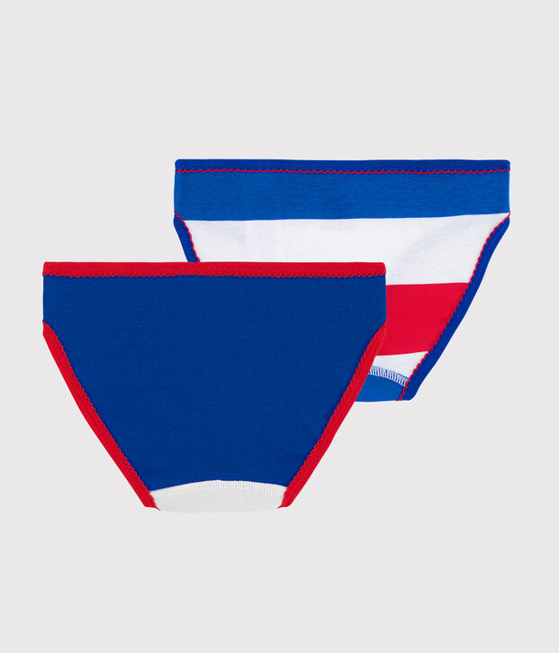 Girls' Made in France Knickers - 2-Pack multicolor
