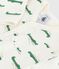 Babies' footless printed cotton pyjama suit MILK /MULTICO