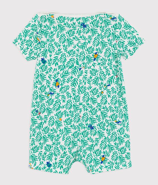 Babies' Cotton Shortie MARSHMALLOW white/MULTICO white