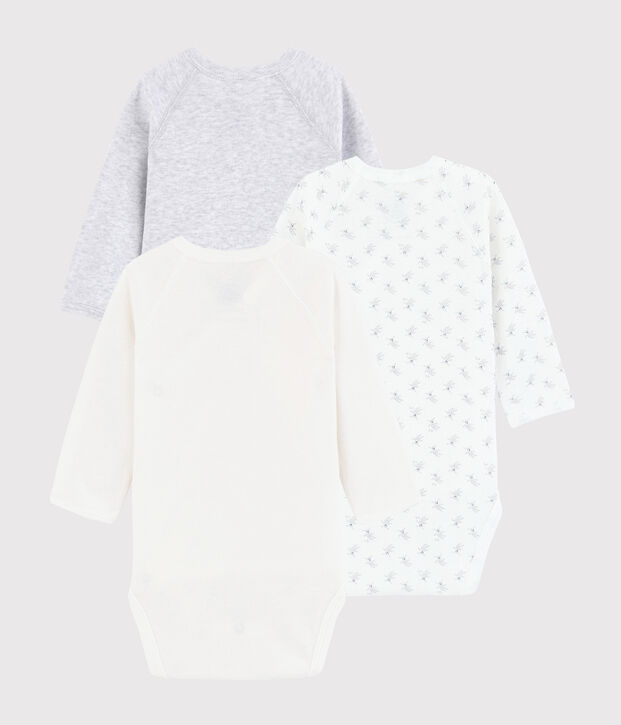 Babies' Long-Sleeved Bodysuit - 3-Piece Set multicolor