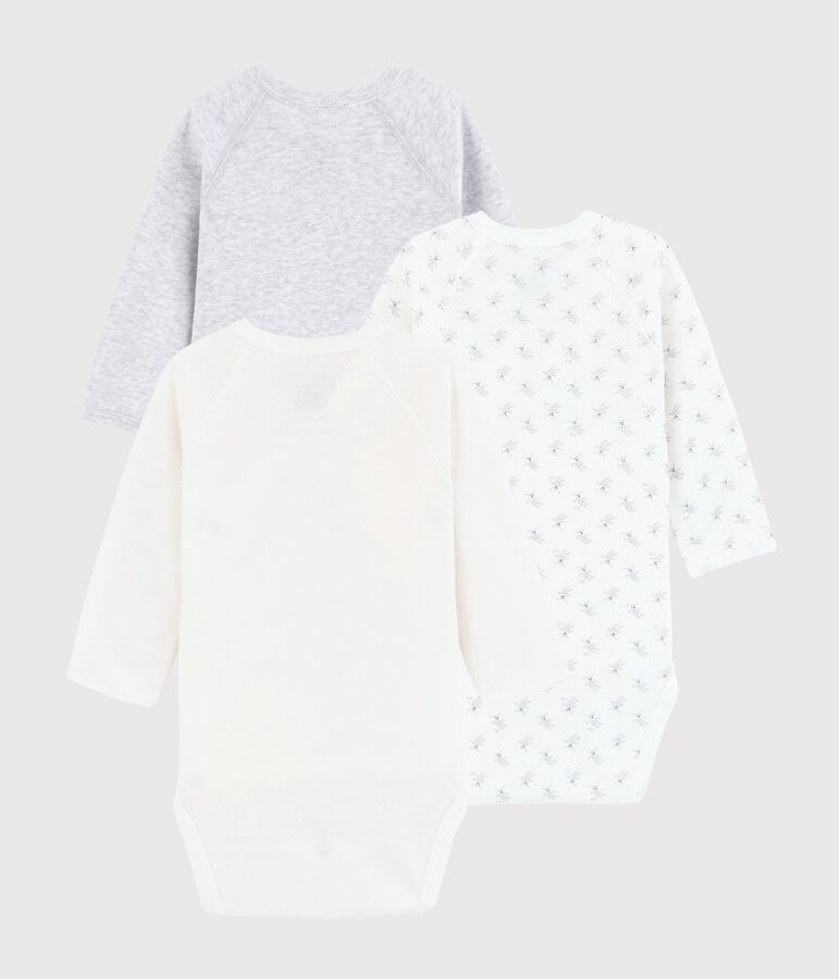 Babies' Long-Sleeved Bodysuit - 3-Piece Set multicolor