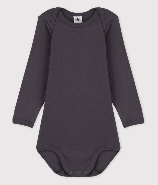 Baby Girls' Long-Sleeved Bodysuit MAKI grey
