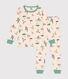 Children's multi-sports print cotton pyjamas