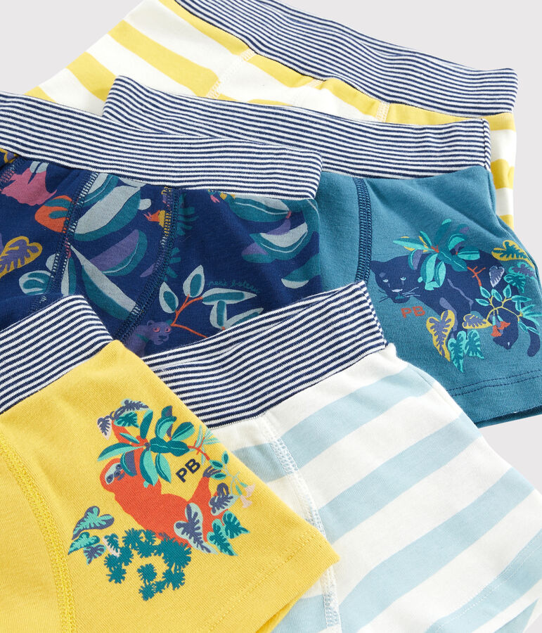 Boys' Jungle Print Boxer Shorts - 5-Piece Set variante 1