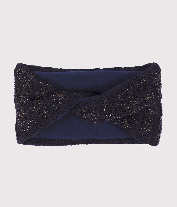 Girls' Snood blue/yellow