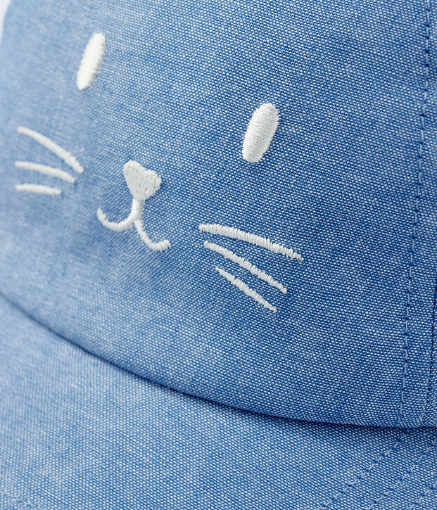 Babies' Unisex Denim Cap blue