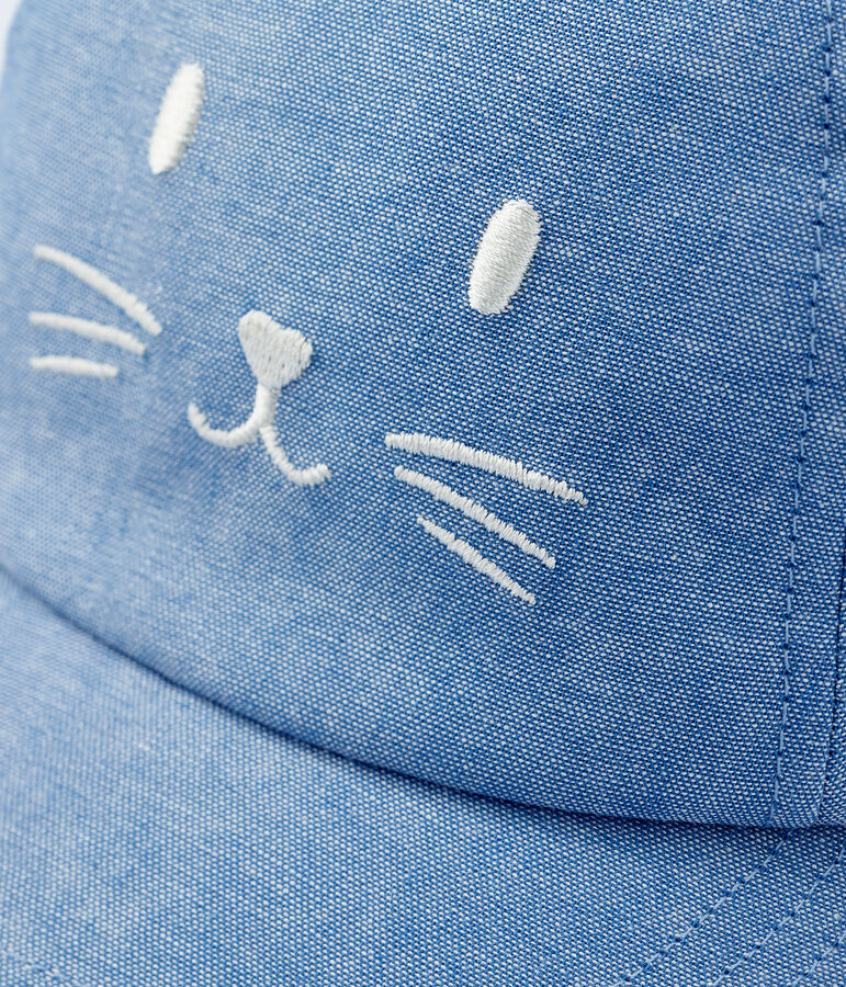 Babies' Unisex Denim Cap blue