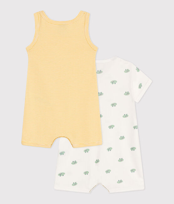 Babies' short cotton jumpsuits - 2-Pack variante 1