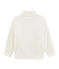 Boys' Sheepskin Fleece Sweatshirt MARSHMALLOW white