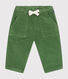 Babies' velour trousers