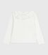 Children's long-sleeved plain cotton T-shirt