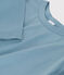 Women's Warm Iconic Round Neck Cotton T-Shirt ROVER blue