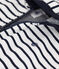 Babies' Thick Jersey Hoodie MARSHMALLOW white/SMOKING blue