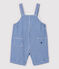 Baby Boys' Woven Dungaree Shorts SURF blue/MARSHMALLOW white