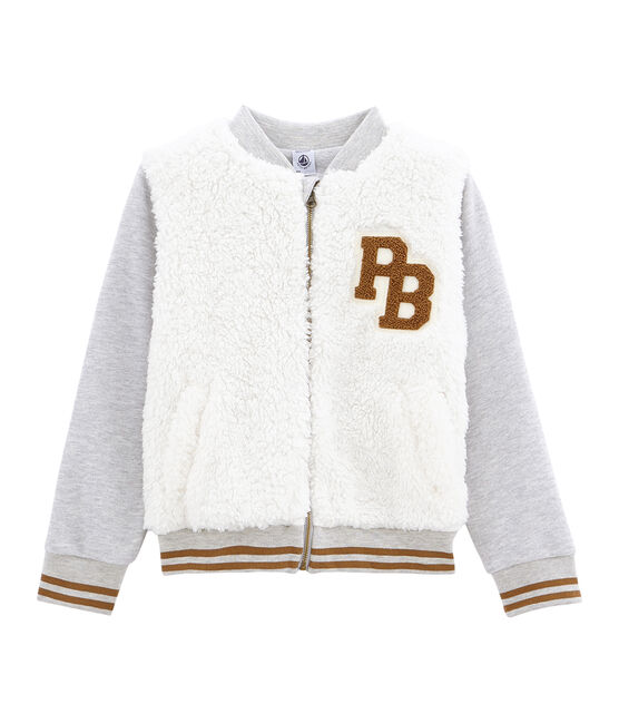 Boy's jacket BELUGA CHINE grey