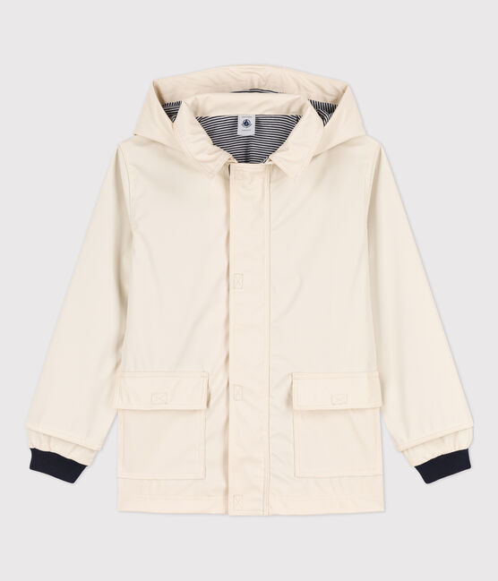 CHILDREN'S UNISEX ICONIC RECYCLED RAINCOAT AVALANCHE Ecru