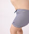Babies' Swim Shorts MEDIEVAL blue/MARSHMALLOW white