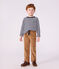 Children's straight corduroy trousers LATTE