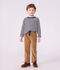 Children's straight corduroy trousers LATTE