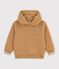 Children's sherpa sweatshirt LATTE